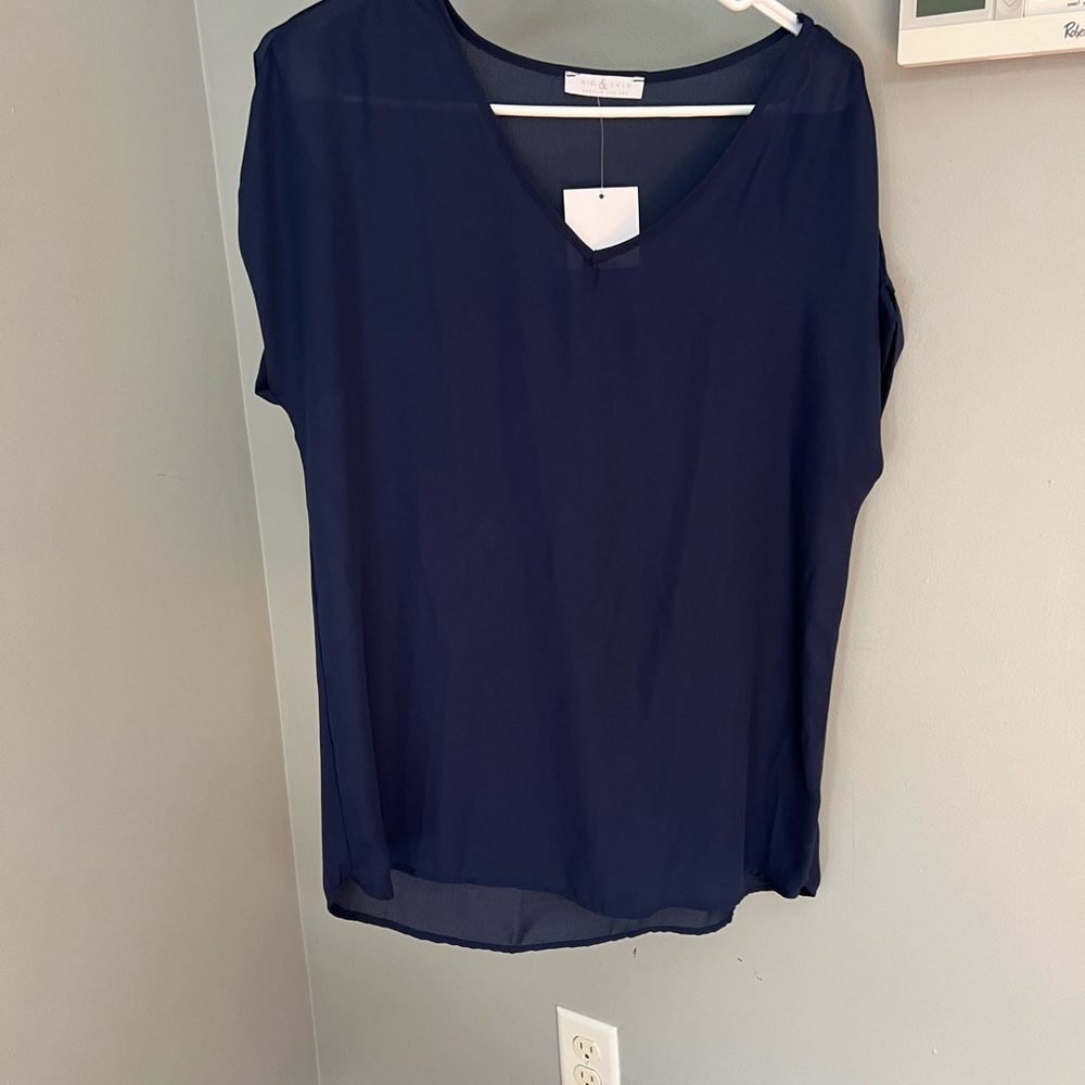 Lightweight blue overlay